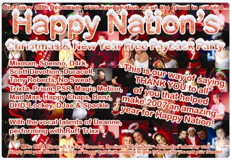 Happy Nation Free Party  Factory, Vauxhall